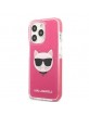 Karl Lagerfeld iPhone 13 Pro Max Case Cover Choupette Head Pink