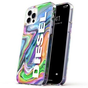 Diesel iPhone 12 / 12 Pro Case Cover Digital Holographic AOP Multicolor