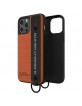 Diesel iPhone 12 / 12 Pro Hülle Case Cover Utility Twill Handstrap Orange