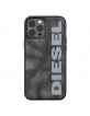 Diesel iPhone 12 Pro Max Hülle Case Cover Moulded Bleached Denim Grau