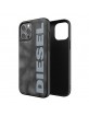 Diesel iPhone 12 Pro Max Hülle Case Cover Moulded Bleached Denim Grau