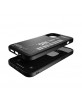 Diesel iPhone 12 Pro Max Hülle Case Cover Moulded Barcode Schwarz