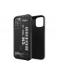 Diesel iPhone 12 / 12 Pro Case Cover Molded Barcode Black