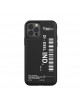 Diesel iPhone 12 / 12 Pro Hülle Case Cover Moulded Barcode Schwarz