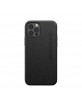 Diesel iPhone 12 Pro Max Case Cover Genuine Leather Molded Wrap Black