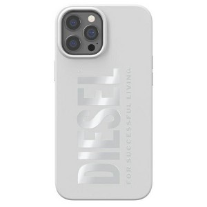 Diesel iPhone 12 / 12 Pro Hülle Case Cover Silikon Weiß