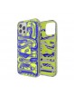 Diesel iPhone 12 Pro Max Hülle Case Cover AOP Snap Blau / Lime