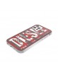 Diesel iPhone 12 / 12 Pro Case Cover AOP Snap Red / Grey