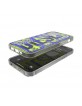 Diesel iPhone 12 / 12 Pro Hülle Case Cover AOP Snap Blau / Lime