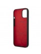 Ferrari iPhone 14 Plus MagSafe Case Cover Silicone Metal Logo Black