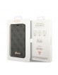 Guess iPhone 14 Pro Max Book Case Cover 4G Vintage Logo Grey