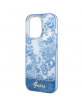 Guess iPhone 14 Pro Case Cover Porcelain Collection Blue