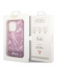Guess iPhone 14 Pro Case Cover Porcelain Collection Purple