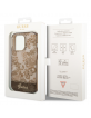Guess iPhone 14 Pro Max Hülle Case Cover Porzellan Collection Braun