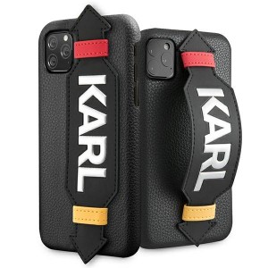 Karl Lagerfeld iPhone 11 Pro Case Cover STRAP Karl Black