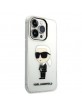 Karl Lagerfeld iPhone 14 Pro Case Cover Ikonik Karl Transparent