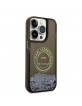 Karl Lagerfeld iPhone 14 Pro Case Cover Liquid Glitter RSG Black