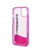 Karl Lagerfeld iPhone 14 Plus / 15 Plus Hülle Case Cover Liquid Glitter Elong Rosa Pink