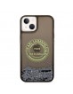 Karl Lagerfeld iPhone 14 Case Cover Liquid Glitter RSG Black