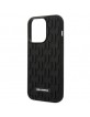 Karl Lagerfeld iPhone 14 Pro Max Case 3D Rubber Monogram Black