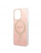 Guess iPhone 13 Pro Max SET MagSafe Charger + 4G Cover Case Pink