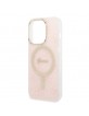 Guess iPhone 14 Pro Max SET MagSafe Ladegerät + 4G Hülle Case Rosa Pink