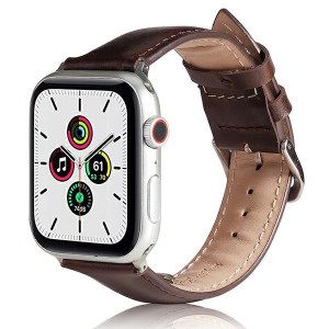 Beline Apple Watch Strap Real Leather 38 40 41mm Brown