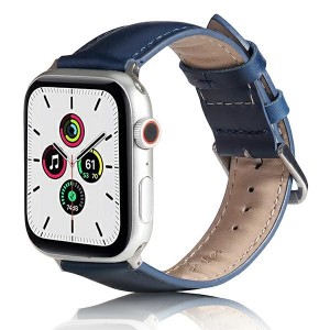 Beline Apple Watch Armband Echtleder 38 40 41mm Blau