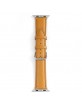 Beline Apple Watch Strap Genuine Leather 42 44 45 49mm Ultra Light Brown
