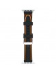 Beline Apple Watch Strap Solid Silicone 42 44 45 49mm Ultra Orange Black