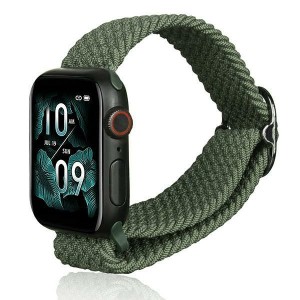 Beline Apple Watch Strap 38 40 41mm Textile Khaki Green