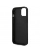 Guess iPhone 14 Case Cover Saffiano Strap Black