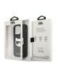 Karl Lagerfeld iPhone 14 Pro Case Cover Saffiano Choupette 3D Black