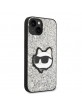 Karl Lagerfeld iPhone 14 Plus Case Cover Glitter Choupette Silver
