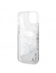 Karl Lagerfeld iPhone 14 Plus Case Cover Glitter Karl Head Silver