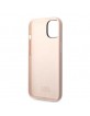 Karl Lagerfeld iPhone 14 Plus Hülle Case Cover Silikon Choupette Rosa Pink