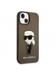 Karl Lagerfeld iPhone 14 Case Cover Ikonik Karl Black