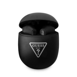 Guess Bluetooth In-Ear Headset TWS + Charging Dock Black Triangle Logo