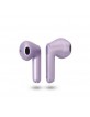 Guess Bluetooth in-ear headset TWS + charging station Purple Triangle Logo