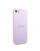 Guess iPhone SE 2022 / 2020 / 8 / 7 Case Cover Saffiano Strap Purple