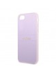 Guess iPhone SE 2022 / 2020 / 8 / 7 Case Cover Saffiano Strap Purple