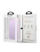 Guess iPhone SE 2022 / 2020 / 8 / 7 Case Cover Saffiano Strap Purple