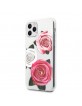 Guess iPhone 11 Pro Case Cover Flower Desire Transparent