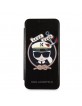 Karl Lagerfeld iPhone XS / X Tasche / Book Case Karl Sailor Schwarz