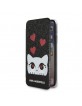 Karl Lagerfeld iPhone XS / X Book Case Valentine Black