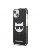 Karl Lagerfeld iPhone 13 mini Case Cover Choupette Head Black