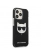 Karl Lagerfeld iPhone 13 Pro Max Case Cover Choupette Head Black