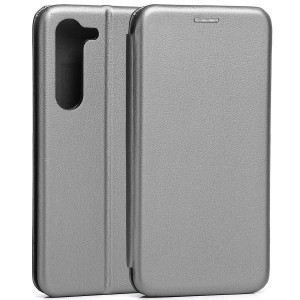 Beline Samsung S23 Plus Tasche Book Case Magnetic Silber