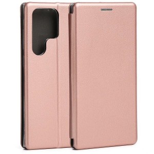 Beline Samsung S23 Ultra Tasche Book Case Magnetic Rose Gold