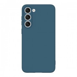 Beline Samsung S23 Plus Hülle Case Cover Silikon Innenfutter Blau